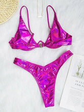 Conjunto de bikini con aros